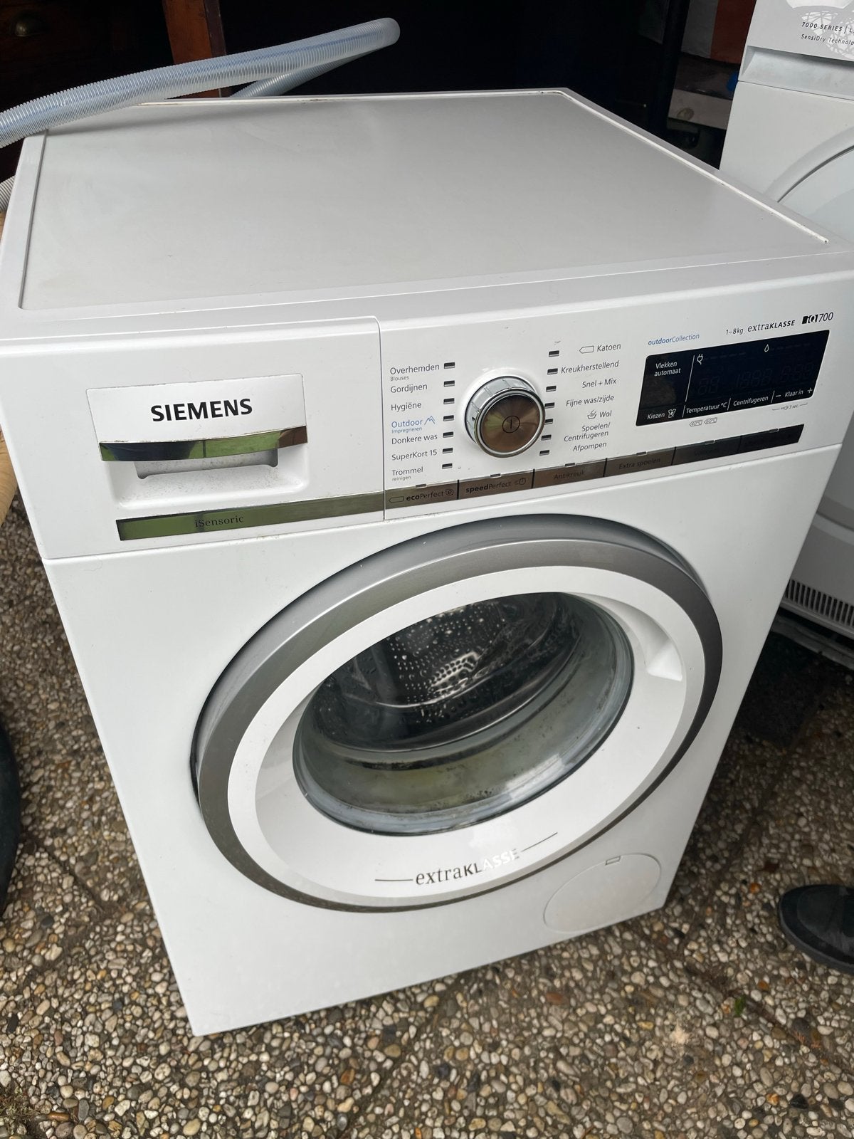 Siemens ExtraKlasse iQ700 Wasmachine, Witgoed en Apparatuur, Ophalen, 1200 tot 1600 toeren, Gebruikt, 8 tot 10 kg