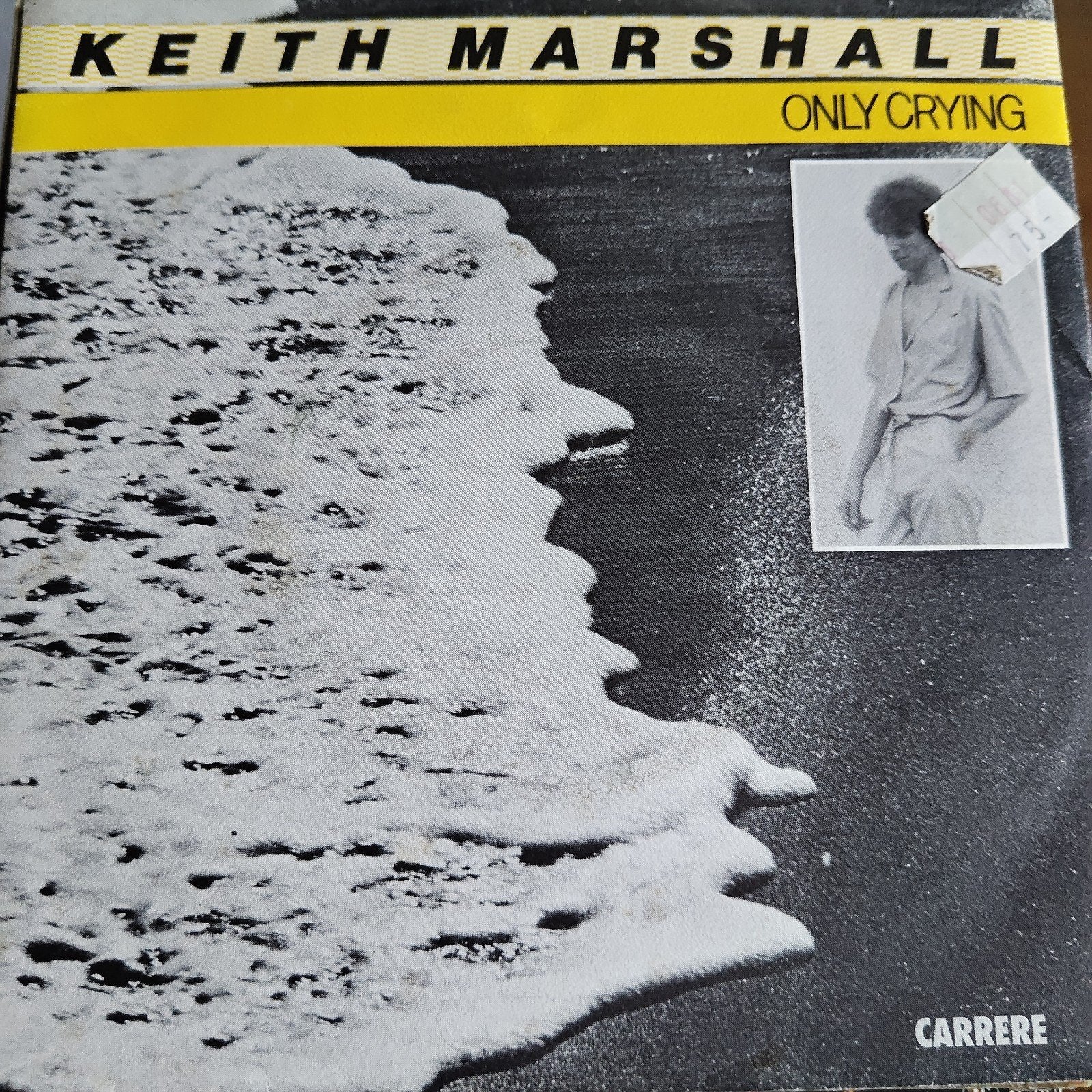 Keith Marshall - Only Crying (Single), Cd's en Dvd's, Vinyl Singles, Gebruikt, Single, 1980 - 1989, Pop, 7 inch, Ophalen of Verzenden