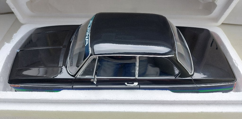 KK-Scale 1:12 BMW Alpina 2002 2.Serie 1974 zwart nieuw, Ophalen of Verzenden, Nieuw, 1:9 t/m 1:12, Auto