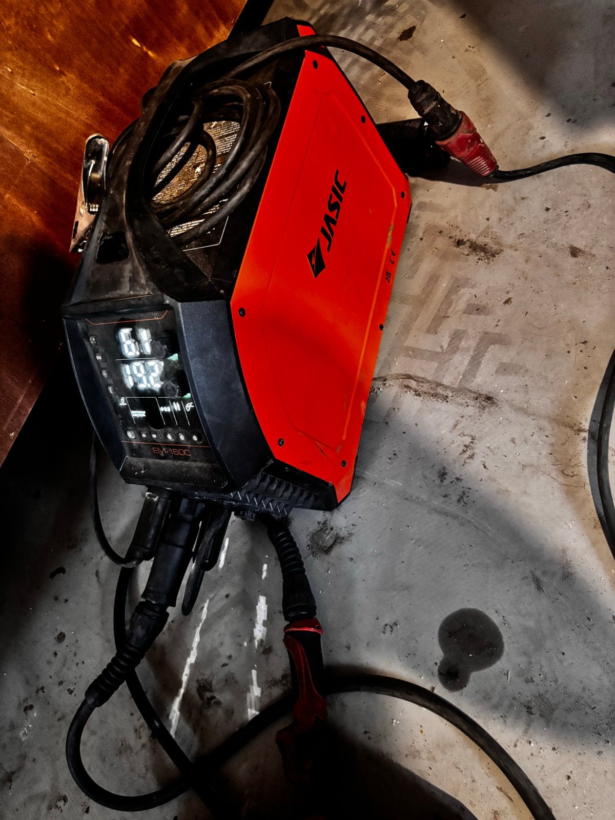 Jasic EM-160 C MIG/MAG Lasapparaat - Compact en Krachtig, Ophalen, Gebruikt, Minder dan 150 ampère, Co2