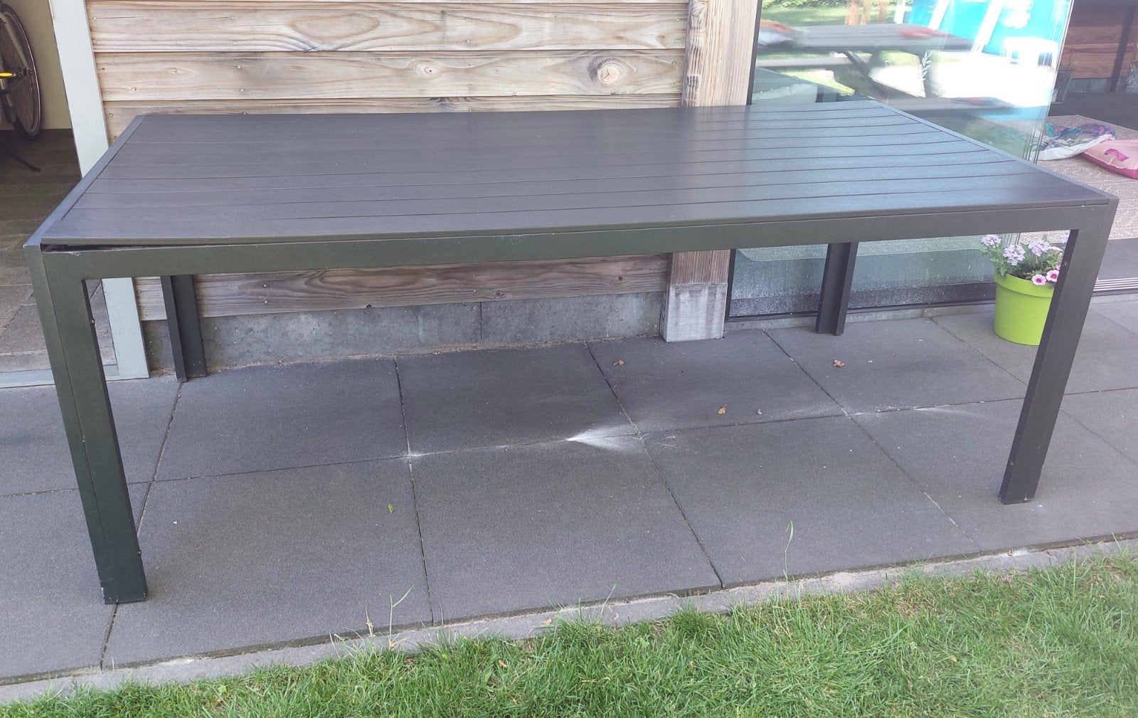 Robuuste Jutlandia tuintafel - 205x100 cm, Ophalen, Gebruikt, Rechthoekig