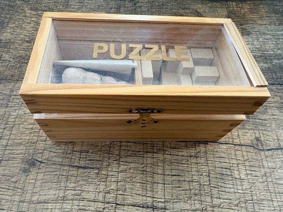 3D puzzel hout, Hobby en Vrije tijd, Denksport en Puzzels, Ophalen, Minder dan 500 stukjes, Nieuw, Rubik's of 3D-puzzel