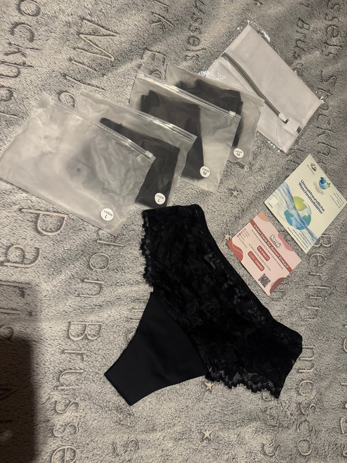 Femsi menstruatie ondergoed - Zwart kant, Ophalen of Verzenden, Zwart, Slip
