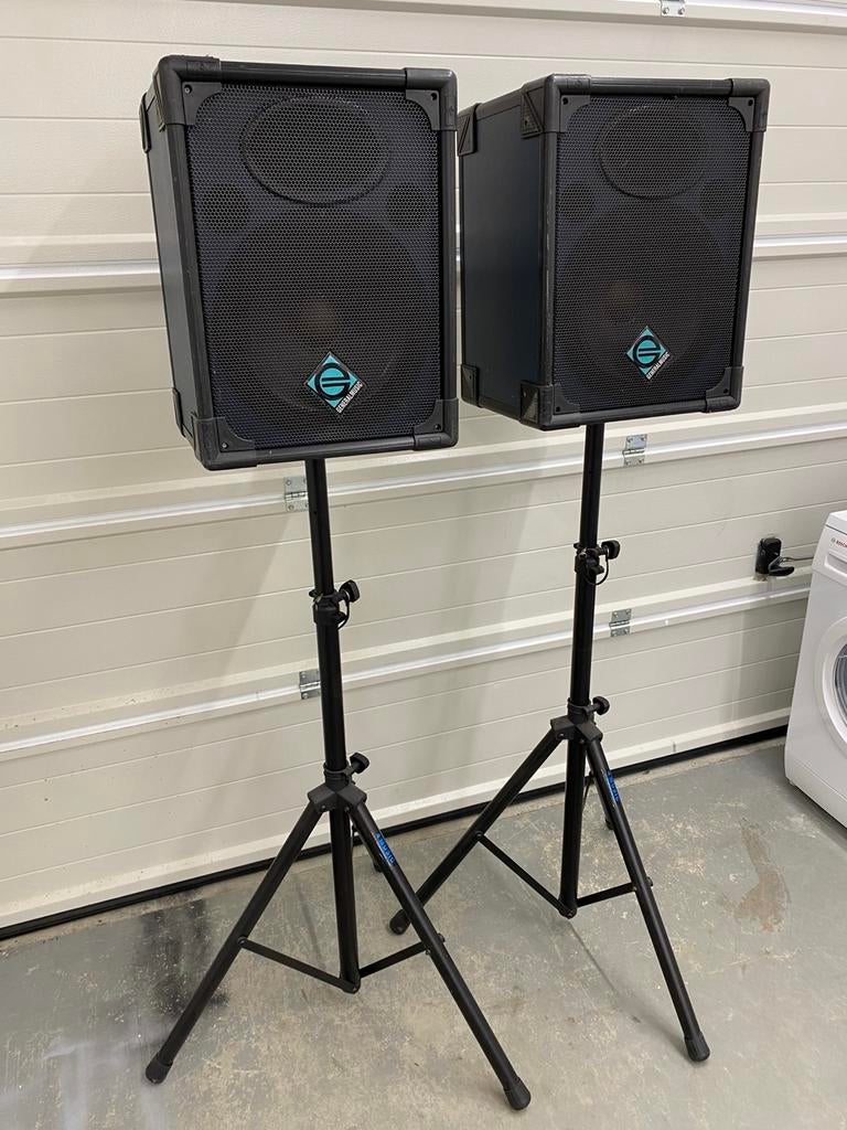 Lem Pa speakers inclusief gratis statieven! Werkt perfect, Audio, Tv en Foto, Luidsprekers, Zo goed als nieuw, 120 watt of meer