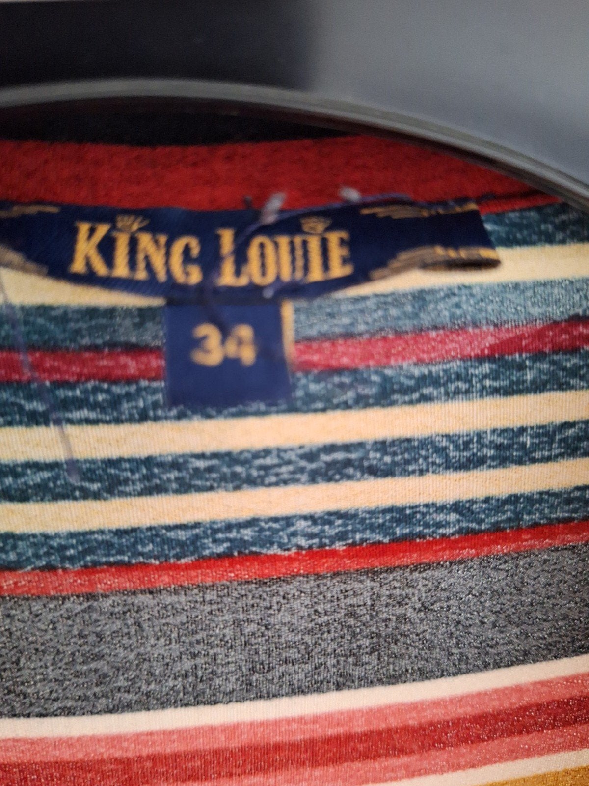 jurk lang nieuw maat 34 valt uit als 36 KING LOUIE, Ophalen, Nieuw, King Louie, Maat 36 (S)
