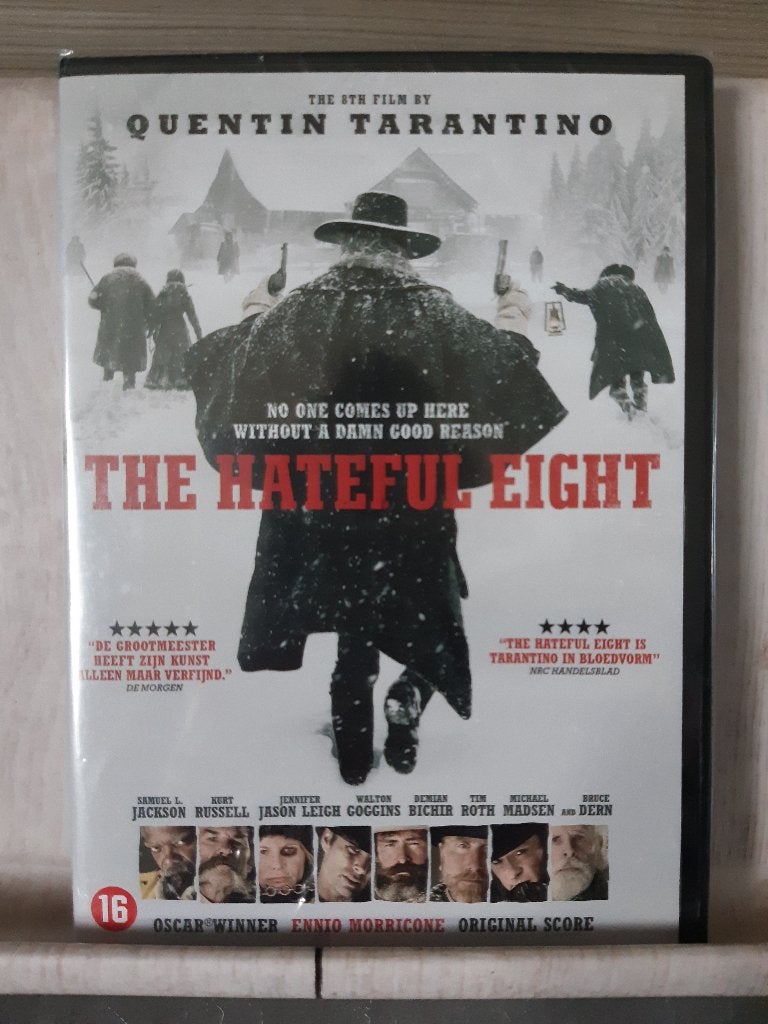 The Hateful Eight (2015) Kurt Russel - Dvd Nieuw in seal, Engels, Vanaf 16 jaar, Nederlands, Ophalen of Verzenden