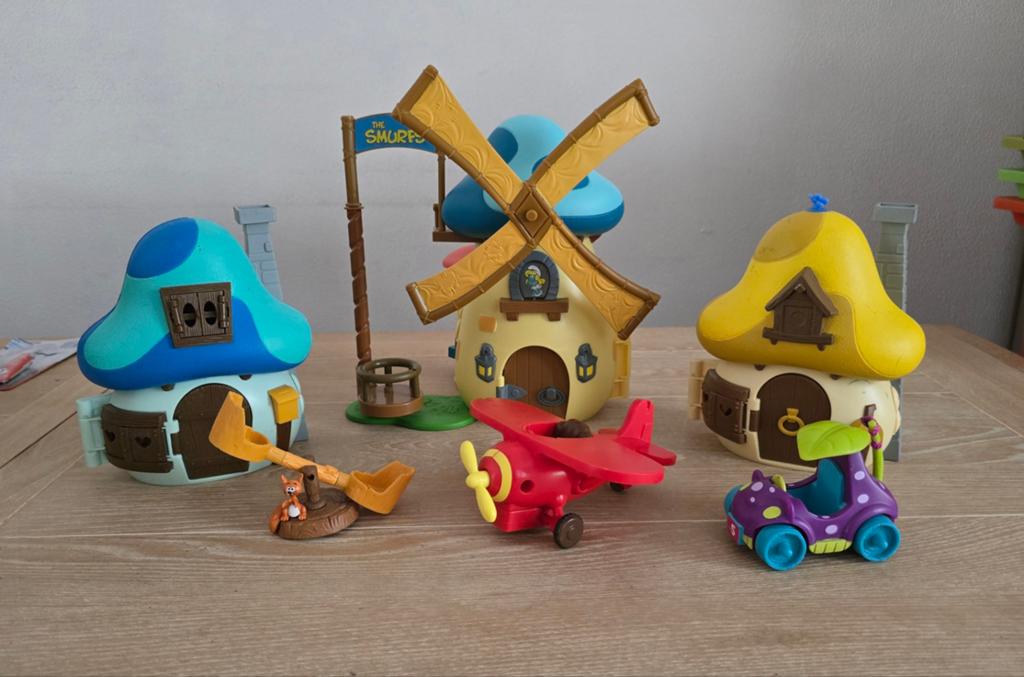 Uitgebreide speelset Smurfen, Kinderen en Baby's, Ophalen of Verzenden, Gebruikt, Jongen of Meisje