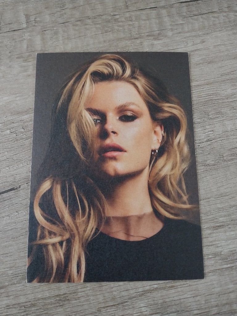 Fotokaart met originele handtekening van Davina Michelle, Ophalen of Verzenden, Nieuw, Foto of Kaart, Gesigneerd