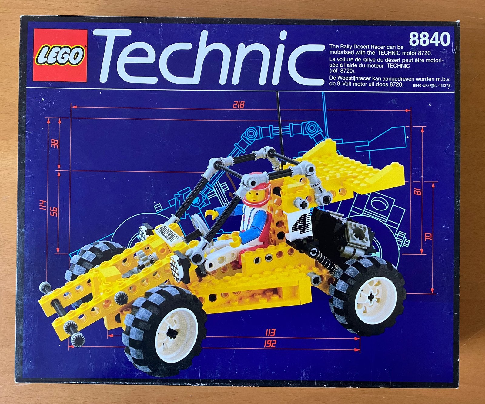 Lego Technic 8840 *ONGEOPEND* 1990, Ophalen of Verzenden, Nieuw