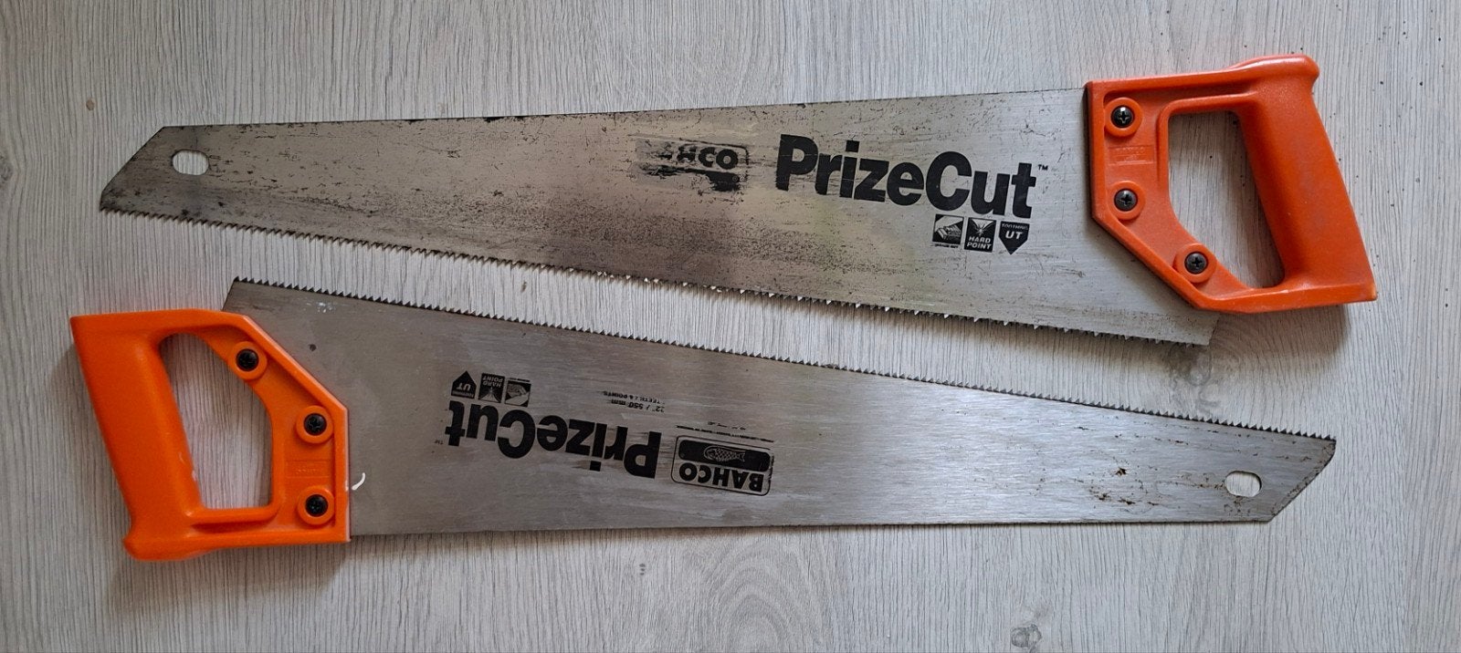 Gebruikte Bahco PrizeCut handzagen, goed en scherp, Ophalen of Verzenden, Gebruikt, Overige typen, Bahco