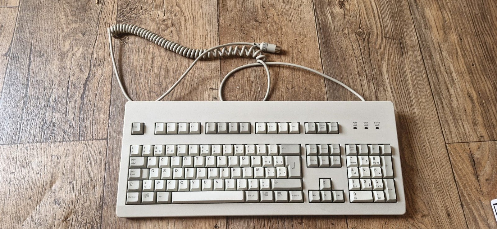 Cherry G80-3000LBE AZERTY Toetsenbord - Vintage, Computers en Software, Toetsenborden, Ophalen, Azerty, Zo goed als nieuw, Bedraad