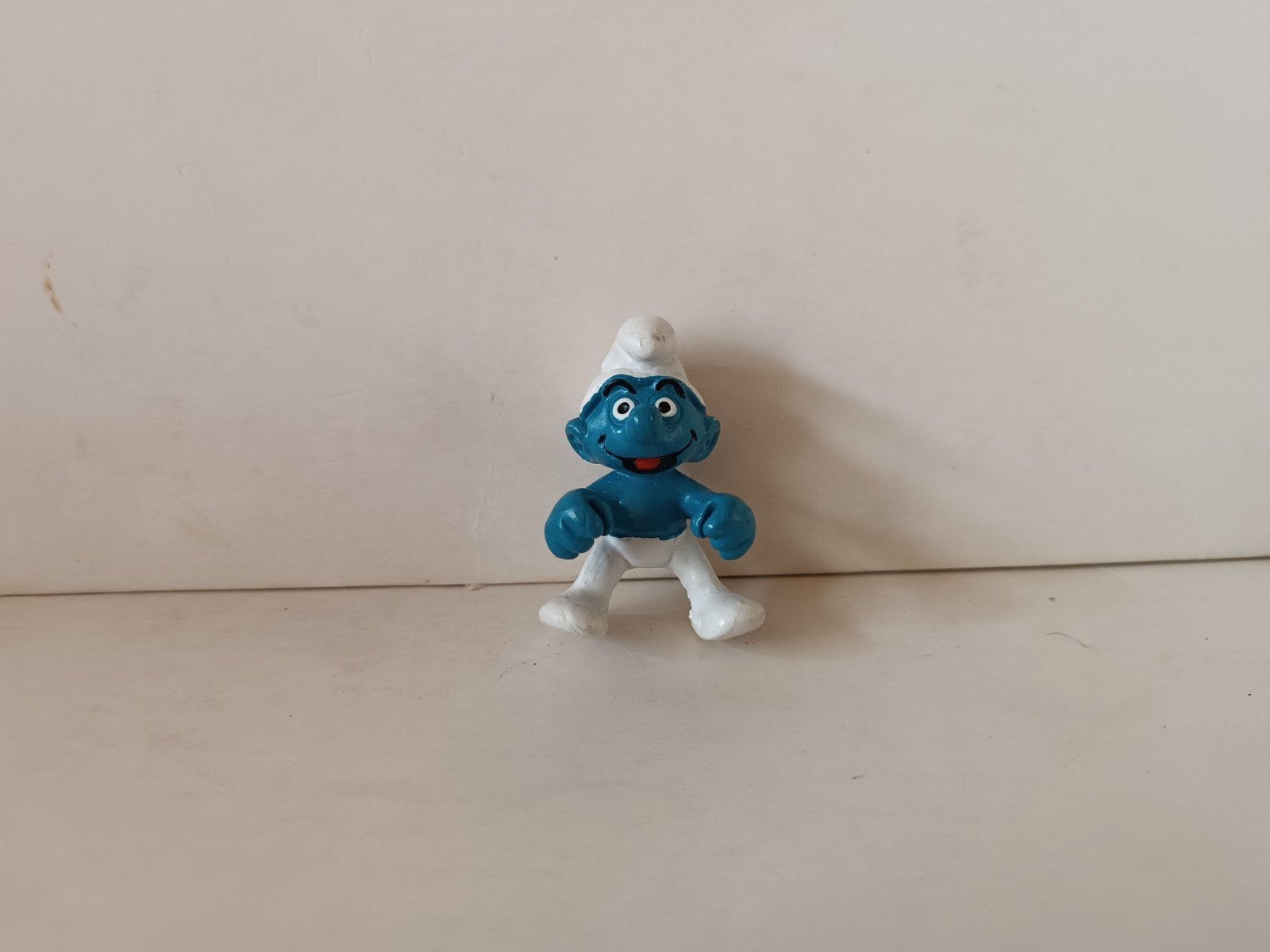 Schleich Smurfen collectie - Rijdende Smurf, Verzamelen, Smurfen, Ophalen of Verzenden, Gebruikt, Overige Smurfen, Poppetje, Figuurtje of Knuffel