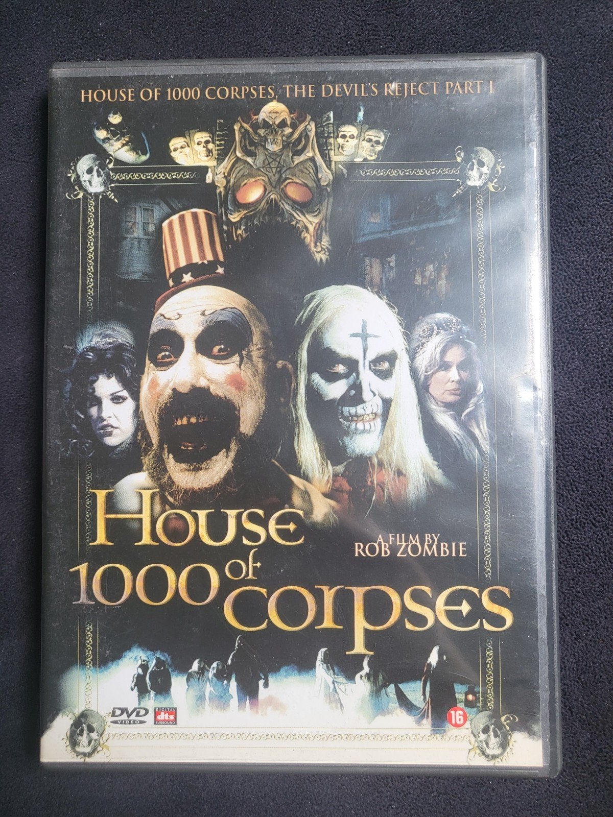 House of 1000 Corpses DVD - Rob Zombie Horrorfilm, Vanaf 16 jaar, Nederlands, Ophalen of Verzenden, Horror-komedie