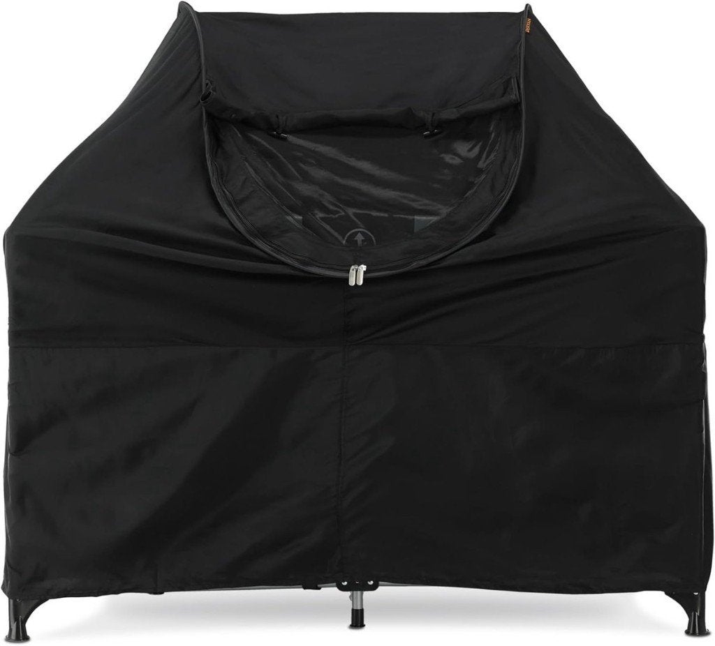 Titaniumbaby campingbedje + Deryan verduisteringstent, Ophalen, Zo goed als nieuw, Reisbedje