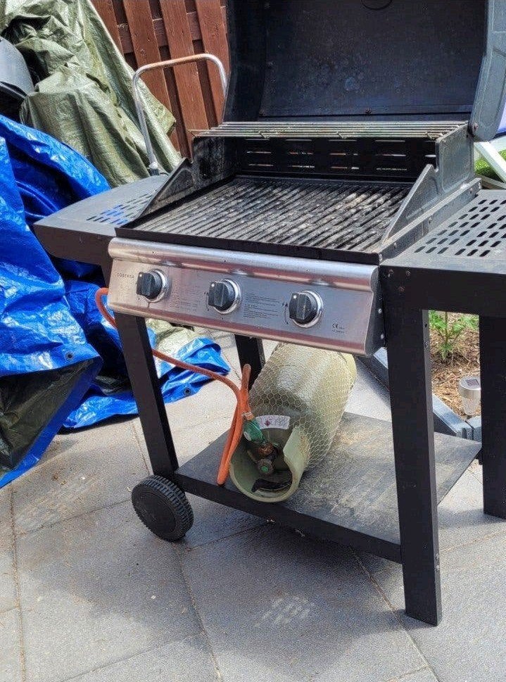 Gebruikte BBQ - Fireplus Cosensa gasbarbecue, Ophalen of Verzenden, Gebruikt