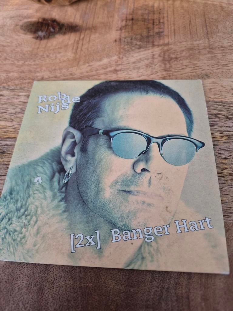 Rob de Nijs - Banger Hart CD Single (1996), 1 single, Ophalen of Verzenden, Gebruikt, Nederlandstalig