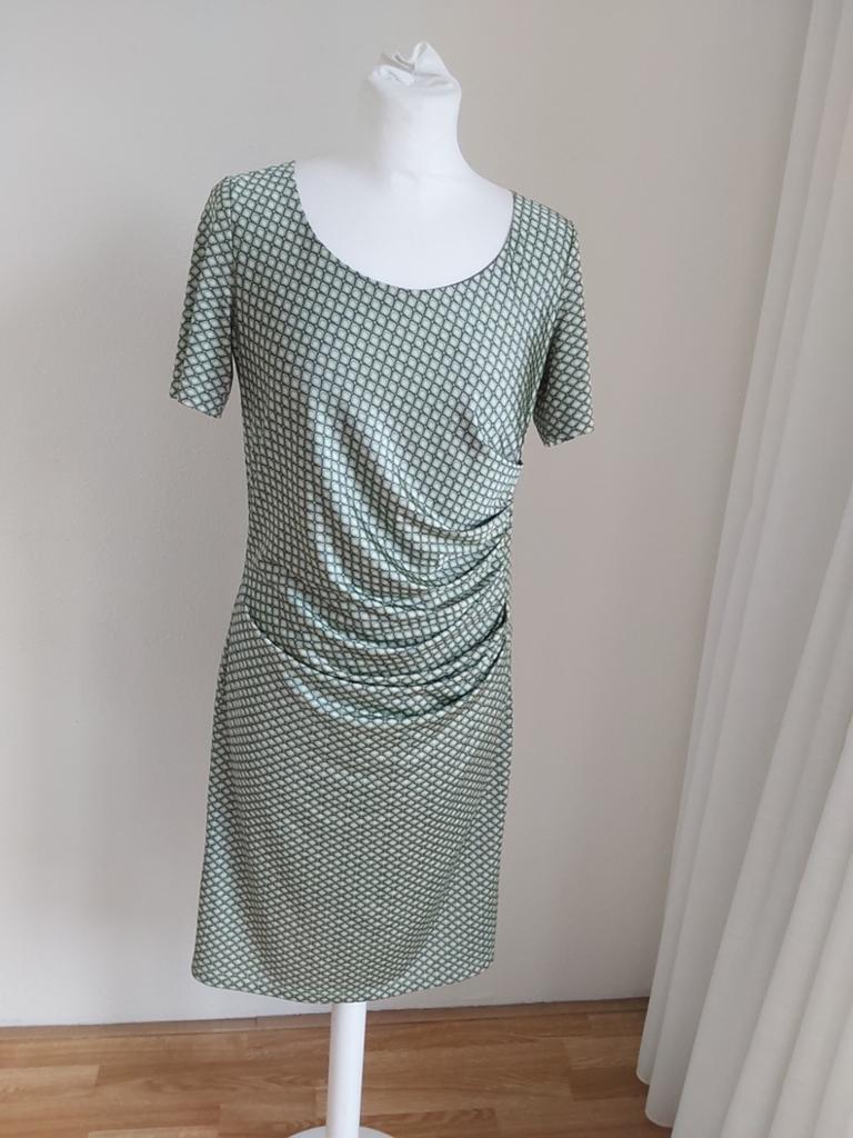 Prachtige jurk van Kyra & Ko maat M met leuke allover print, Maat 38/40 (M), Ophalen of Verzenden, Zo goed als nieuw, Kyra & Ko