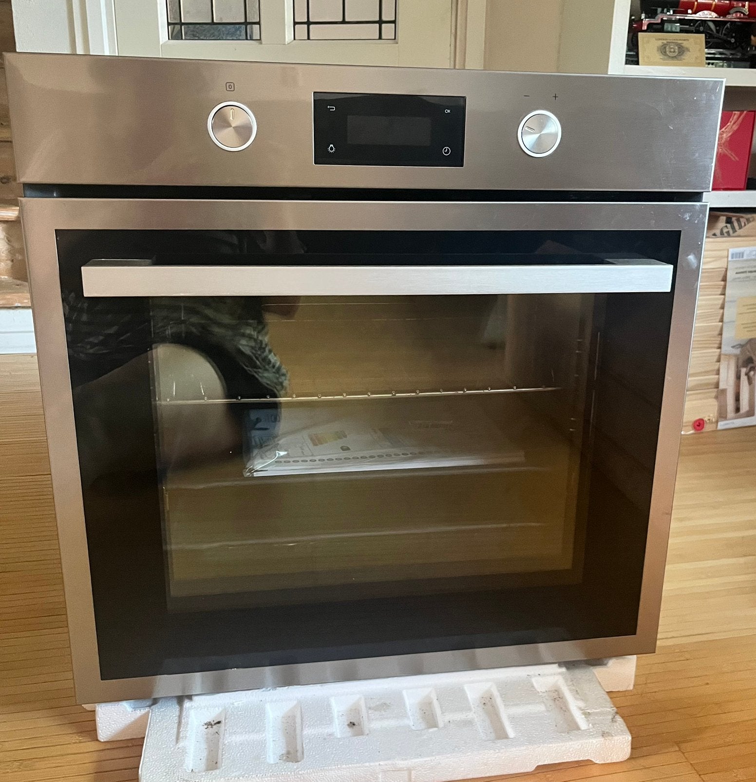 Oven ikea Anratta 2 jaar oud, nog met winkel garantie, Witgoed en Apparatuur, Ovens, Ophalen, Gebruikt, Heteluchtoven, Inbouw