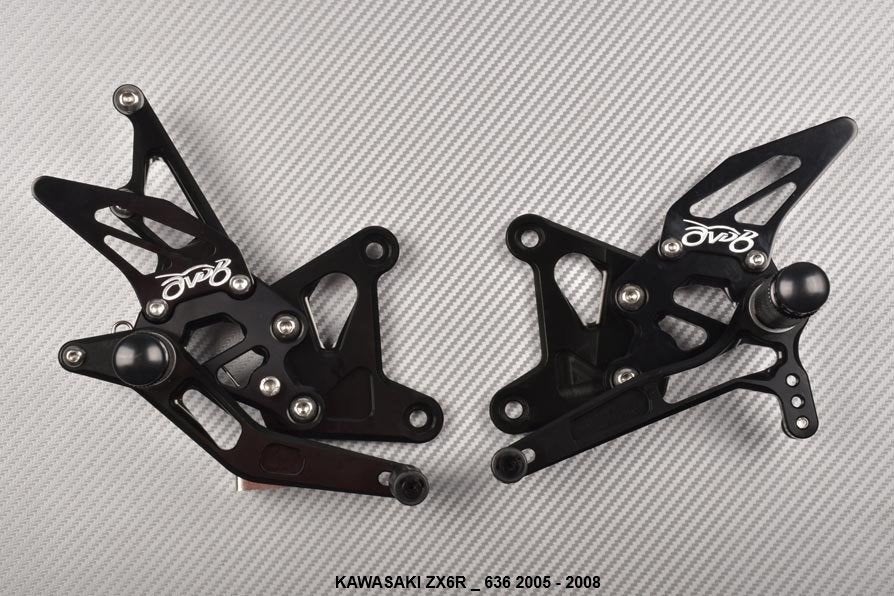 Verstelbare remschakelset KAWASAKI ZX6R ZX6RR 636 2005 2008, Ophalen of Verzenden, Nieuw