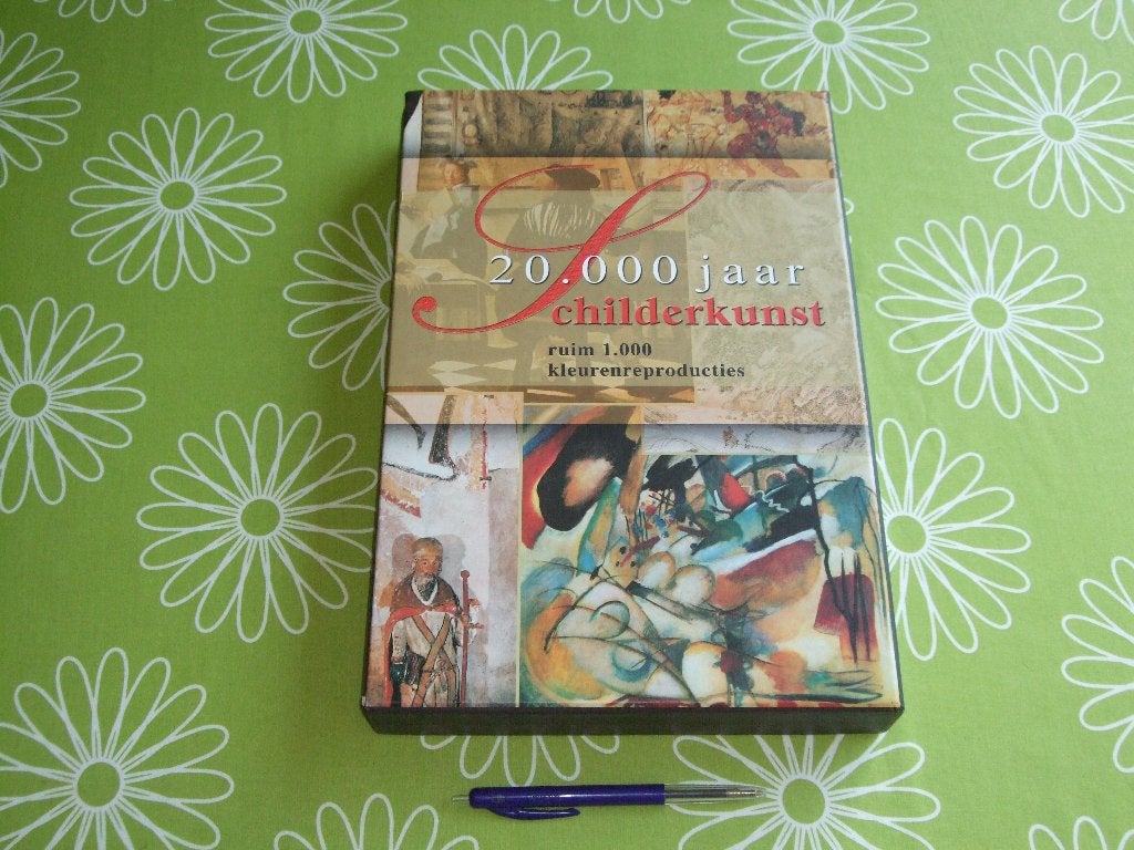 20.000 jaar Schilderkunst - ruim 1000 kleurenreproducties, Ophalen of Verzenden, Zo goed als nieuw, Schilder- en Tekenkunst