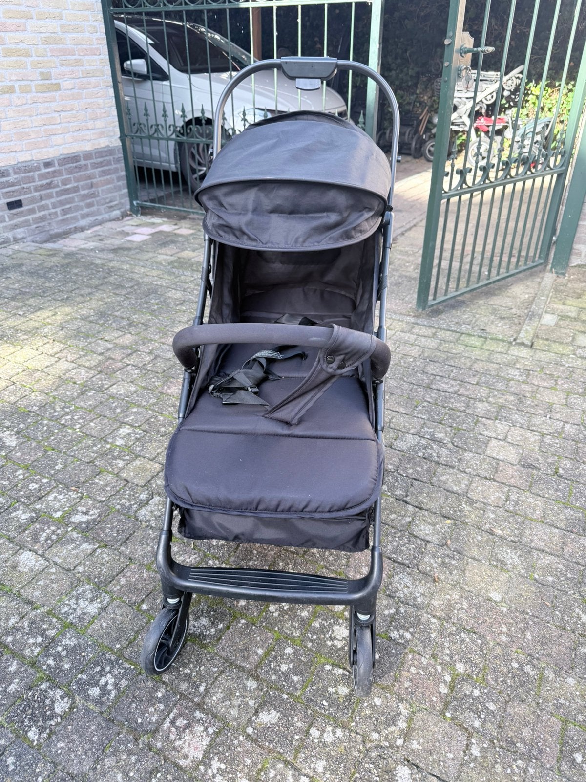 Nette buggy te koop. 14, Kinderen en Baby's, Ophalen, Gebruikt, Overige merken, Verstelbare rugleuning
