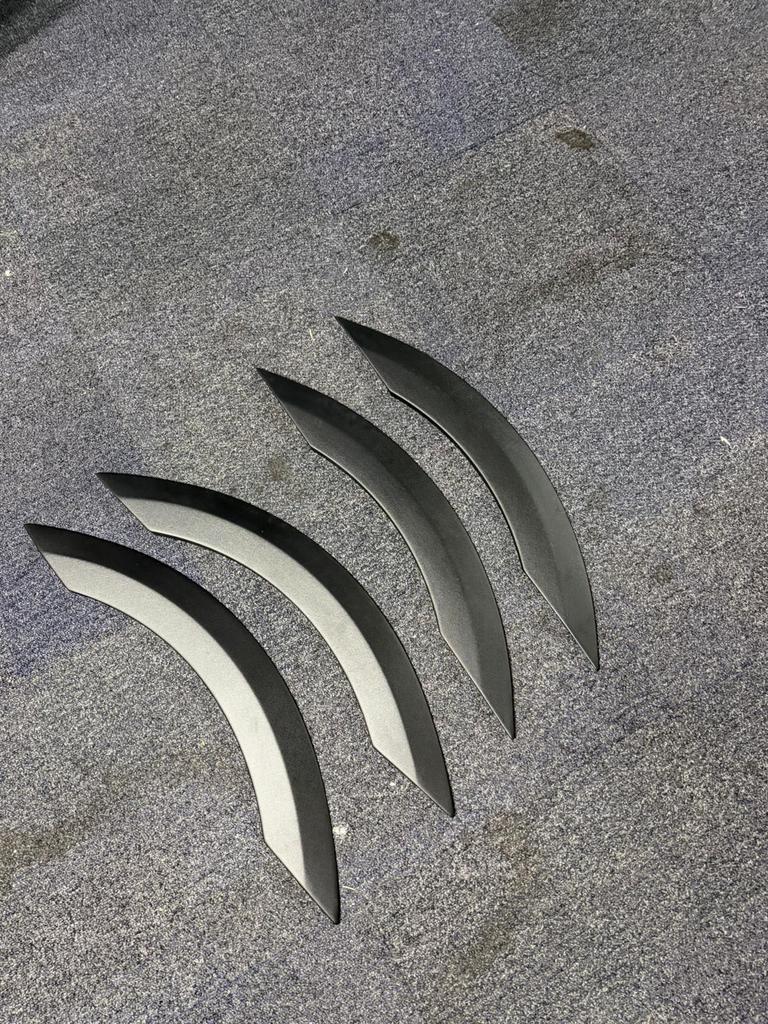 Fender Flares Mat Zwart voor Mercedes Sprinter 2018+, Voor, Mercedes-Benz, Nieuw, Ophalen of Verzenden