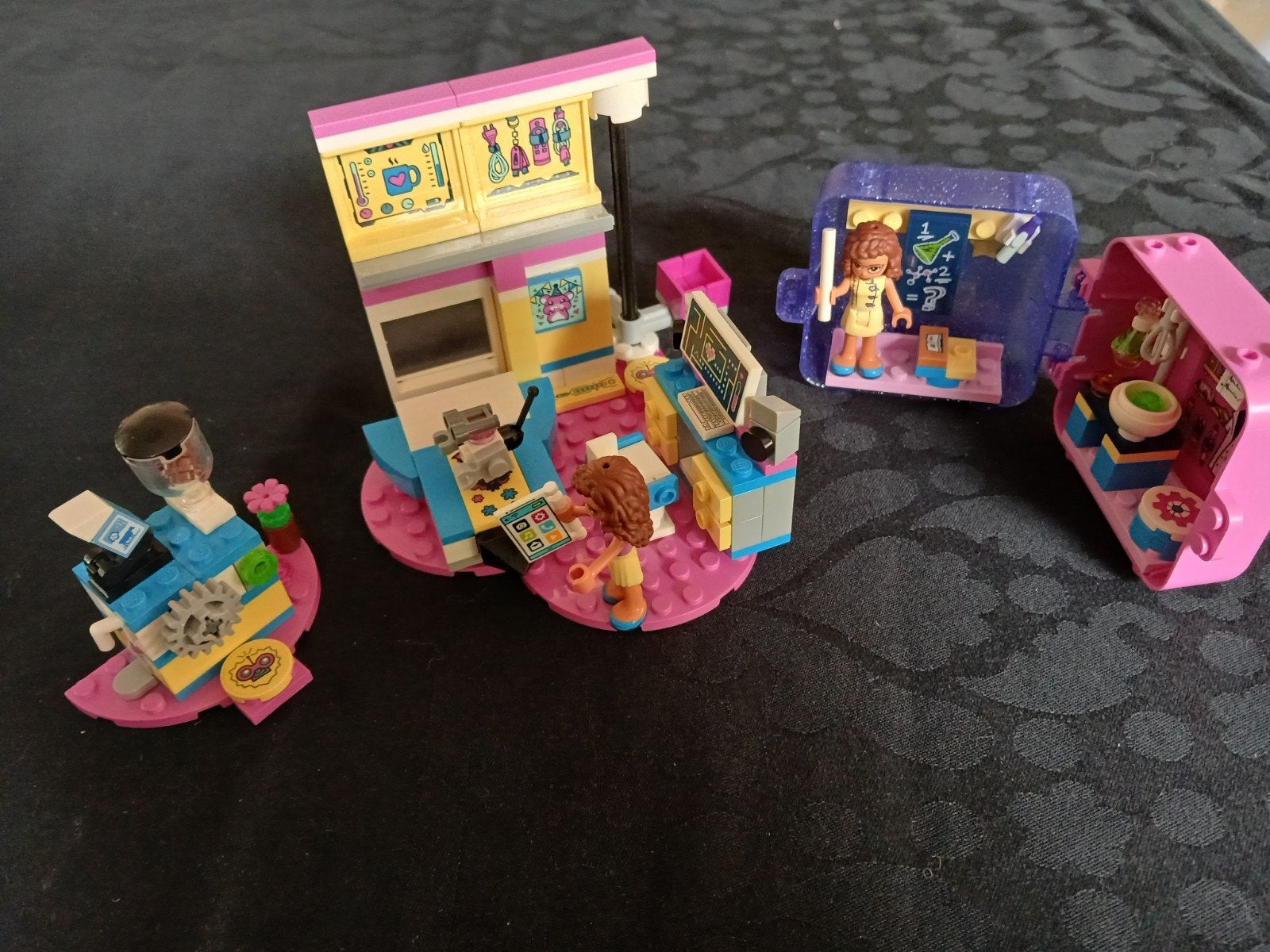 Lego Friends sets 41329 en 41402 met Olivia's slaapkamer, Gebruikt, Lego, Friends, Ophalen of Verzenden