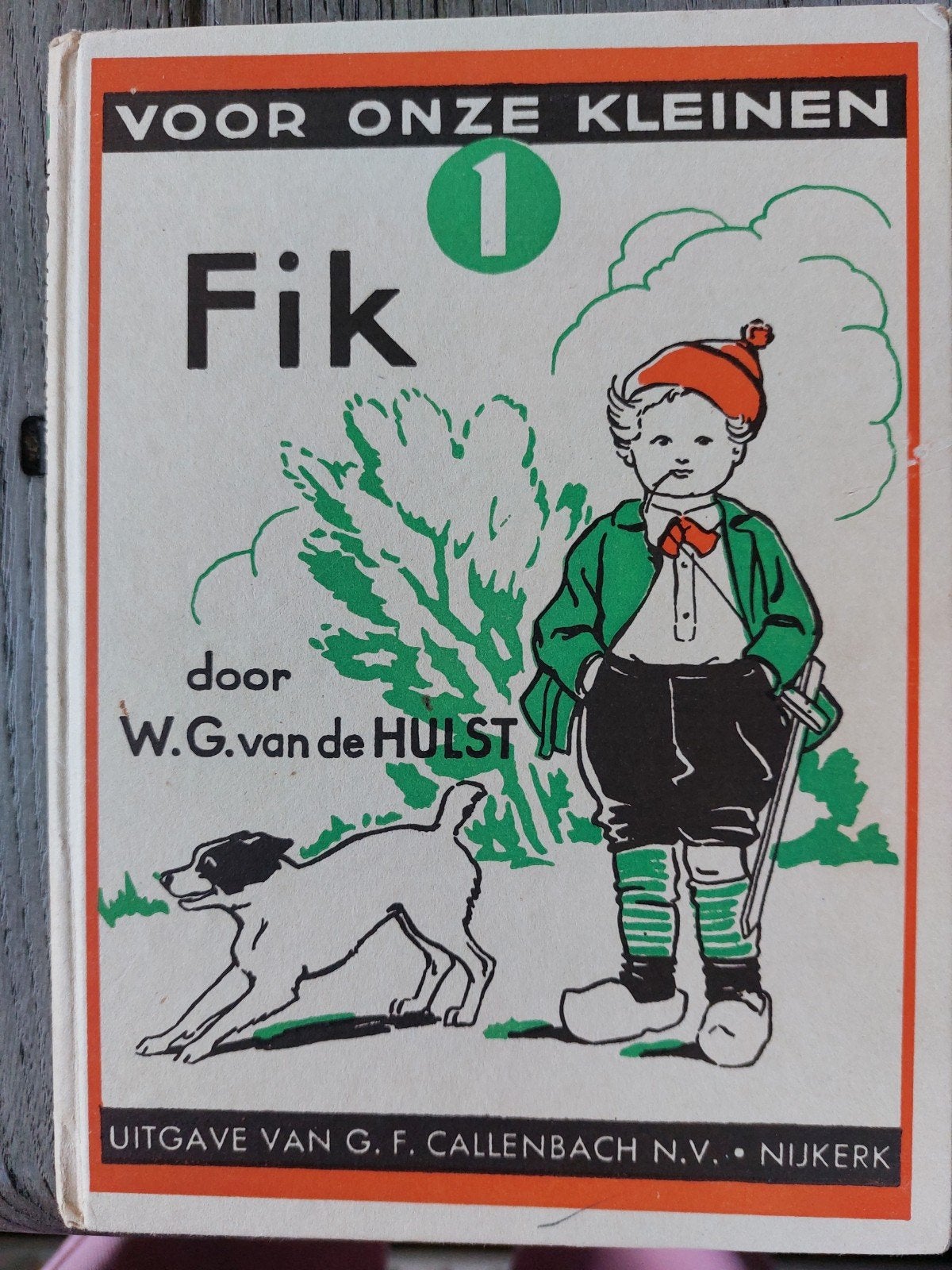 Boek Fik door W.G v.d Hulst, Gelezen, Fictie algemeen, Verzenden, W.G. van de Hulst