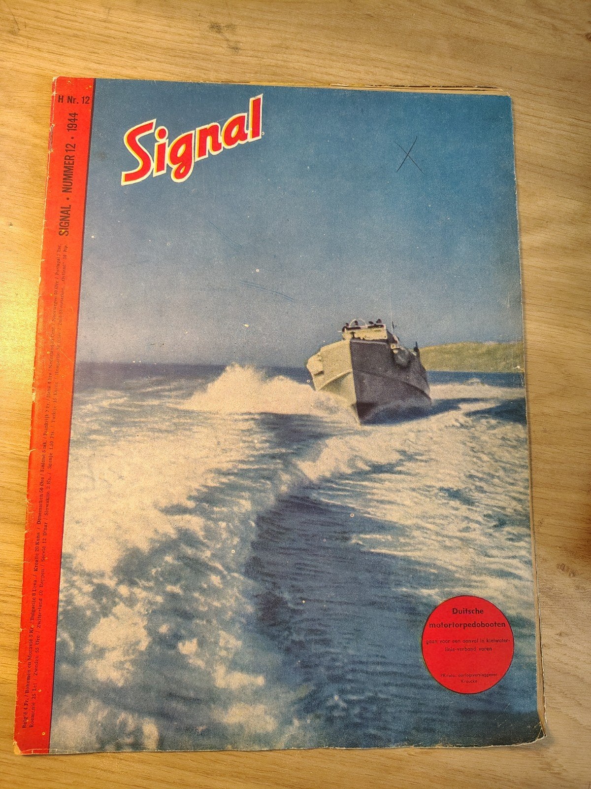Signaal Signal Nederland 1944 Nr. 12, Ophalen of Verzenden, Nederland, Boek of Tijdschrift