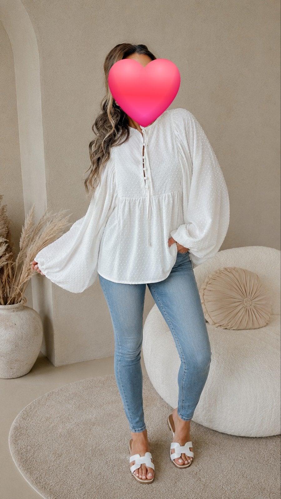 Nieuwe Norah blouse maat L, Wit, Maat 42/44 (L), Nieuw, Ophalen of Verzenden