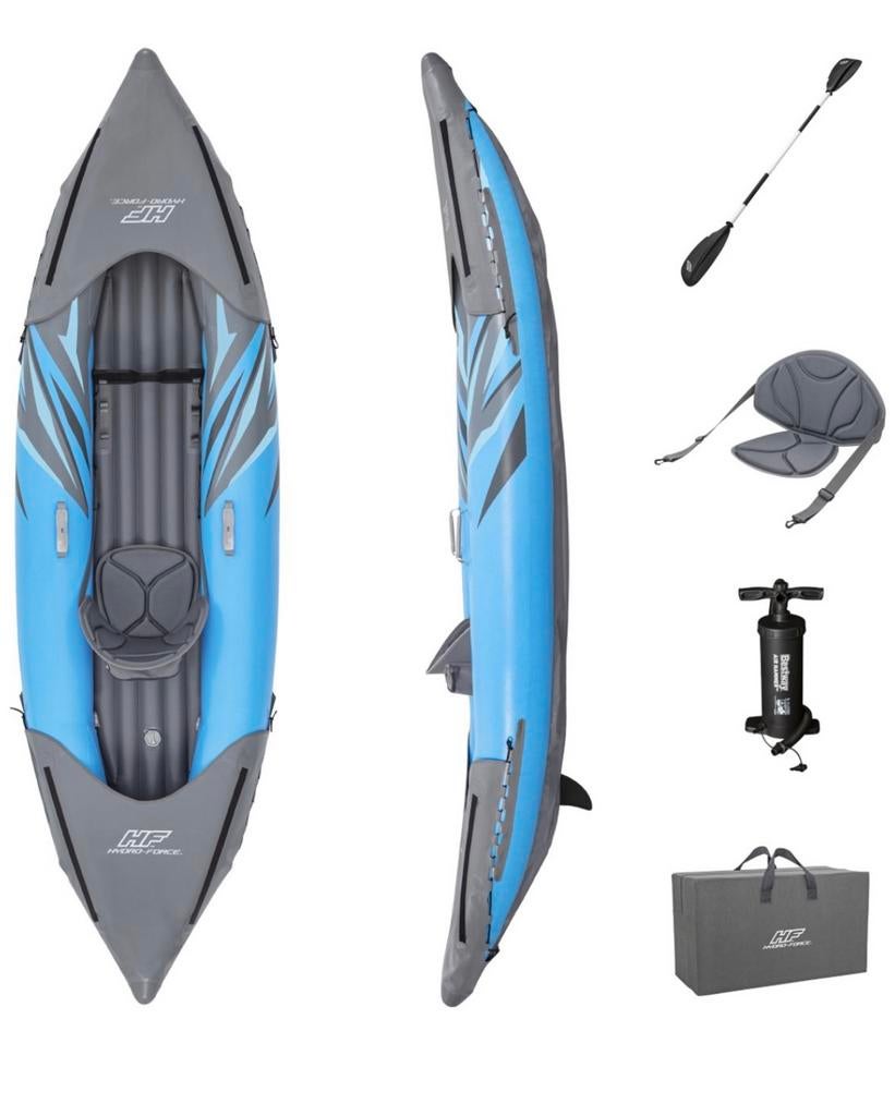 Opblaasbare Kajak Hydro-Force Surge Elite 1-Eenpersoon, Ophalen of Verzenden, Zo goed als nieuw