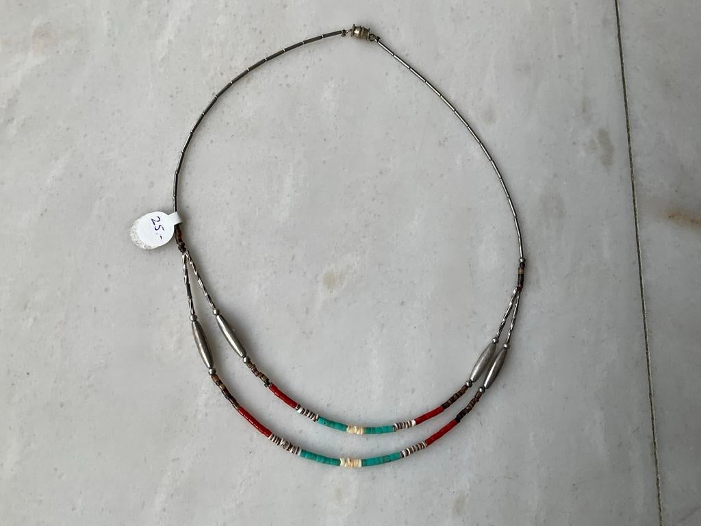 Nieuwe Native American stijl halsketting uit nationaal park, Ophalen of Verzenden, Nieuw, Overige kleuren, Overige materialen
