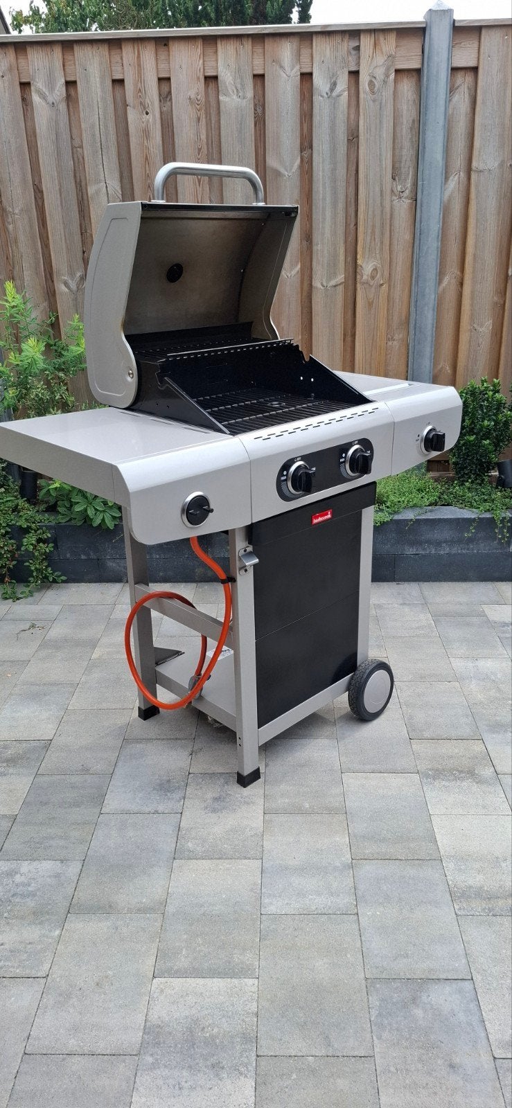 Barbecook Siesta 210 gasbarbecue met pizzasteen en plancha, Tuin en Terras, Ophalen, Gebruikt, Barbecook
