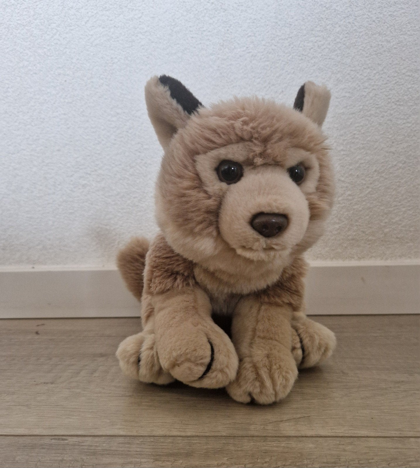 wwf anna club knuffel wolf welp pup wolvenwelp wnf, Ophalen of Verzenden, Zo goed als nieuw, Overige typen