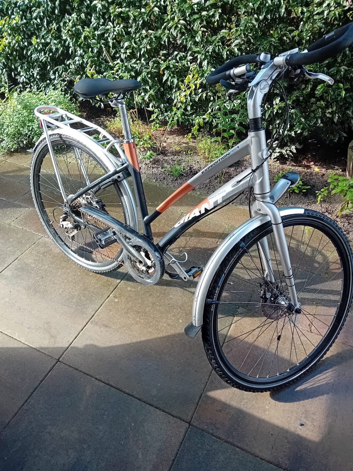 Damesfiets Giant Expedition RS1, 54 inch, 24 versnellingen, Fietsen en Brommers, Ophalen, 53 tot 56 cm, Versnellingen, Giant
