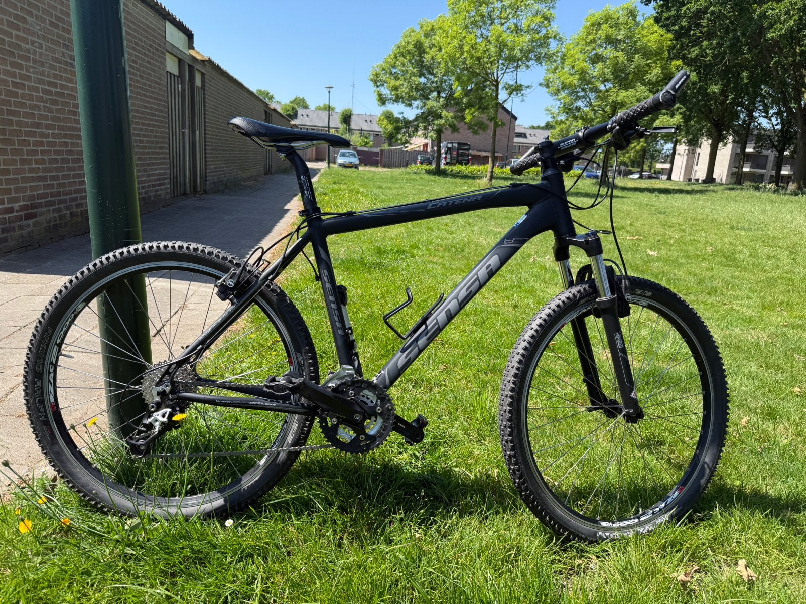 Sensa Catena 19inch frame,  26 inch Deore XT ROCKSHOX, Hardtail, Velgrem, 49 tot 53 cm, Zo goed als nieuw