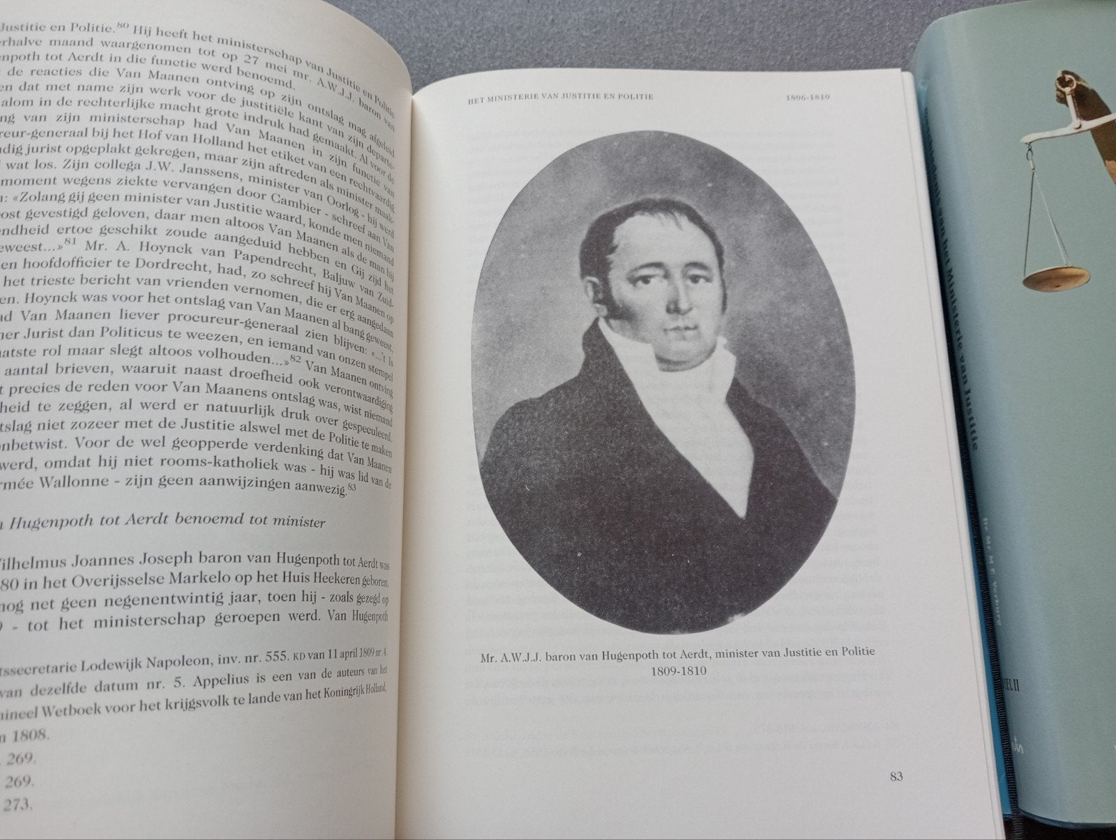 Geschiedenis van het Ministerie van Justitie (2 delen), Ophalen of Verzenden, 20e eeuw of later, Gelezen, Dr. Mr. M.E. Verburg