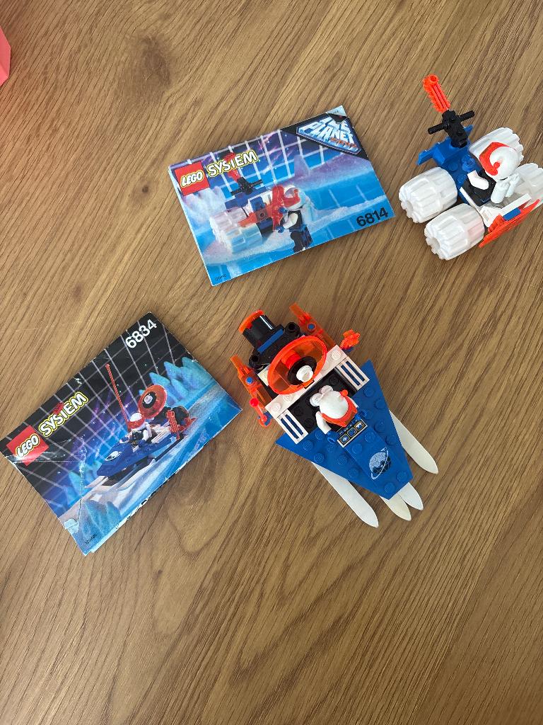 6834 Ice Planet & 6814 Ice Planet, Compleet, Lego, Ophalen of Verzenden, Zo goed als nieuw