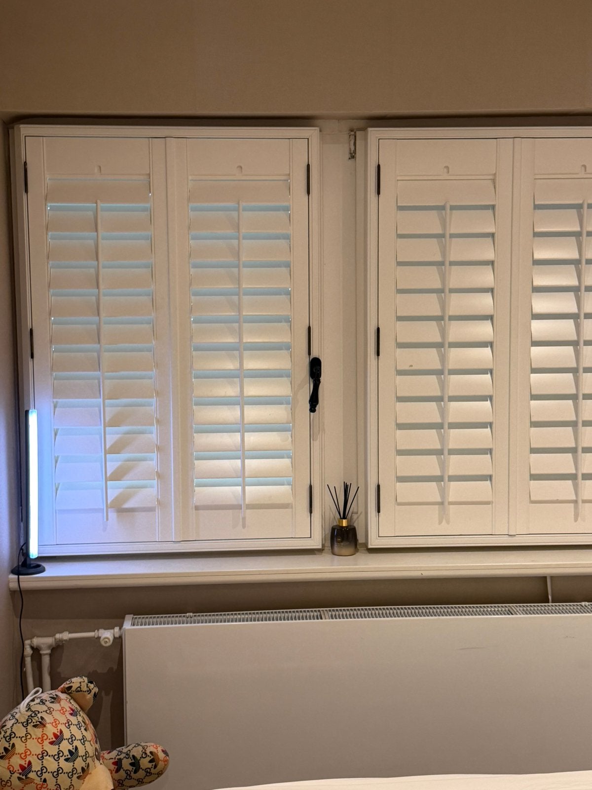 Shutters raam decoratie, Ophalen of Verzenden, Zo goed als nieuw