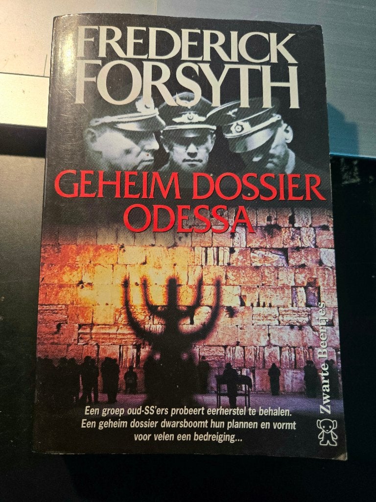Spionagethriller "Geheim dossier Odessa" 1989, Boeken, Ophalen, Gelezen, Frederick Forsyth