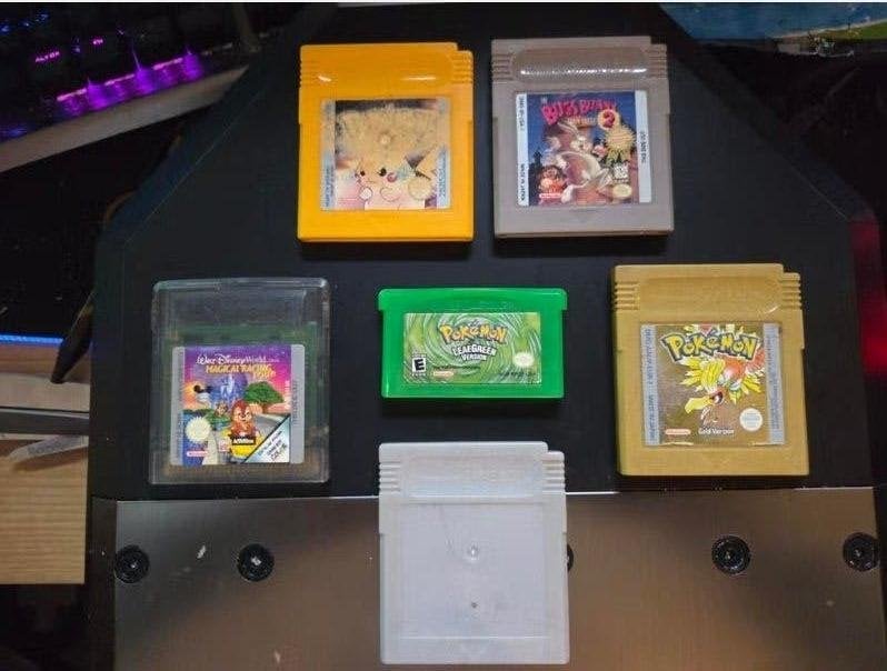 7x Game Boy Games incl. 4x Pokémon ORGINEEL!!, Avontuur en Actie, Gebruikt, 1 speler, Ophalen of Verzenden