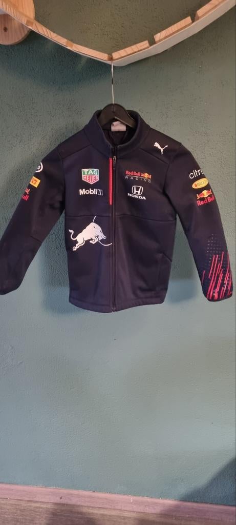 Puma Red Bull Racing Softshell Jack 2021 Formule 1, Kinderen en Baby's, Ophalen of Verzenden, Zo goed als nieuw, Puma, Jongen of Meisje