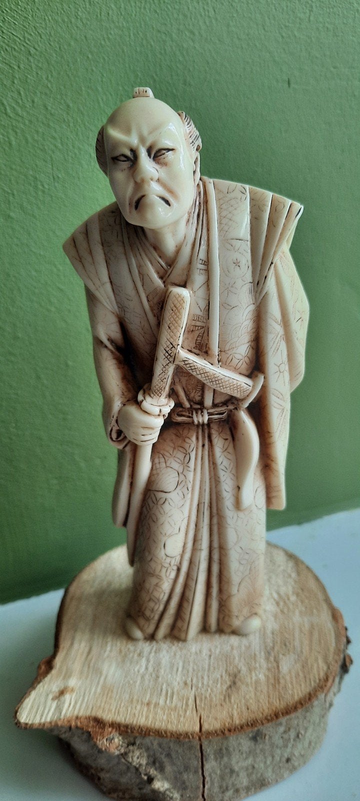 Japanse okimono, Japan, Verzenden, Beeld, 15 cm