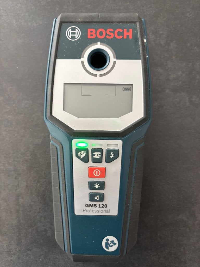 leidingzoeker bosch gms 120 professional, Ophalen, Zo goed als nieuw, Overige meters