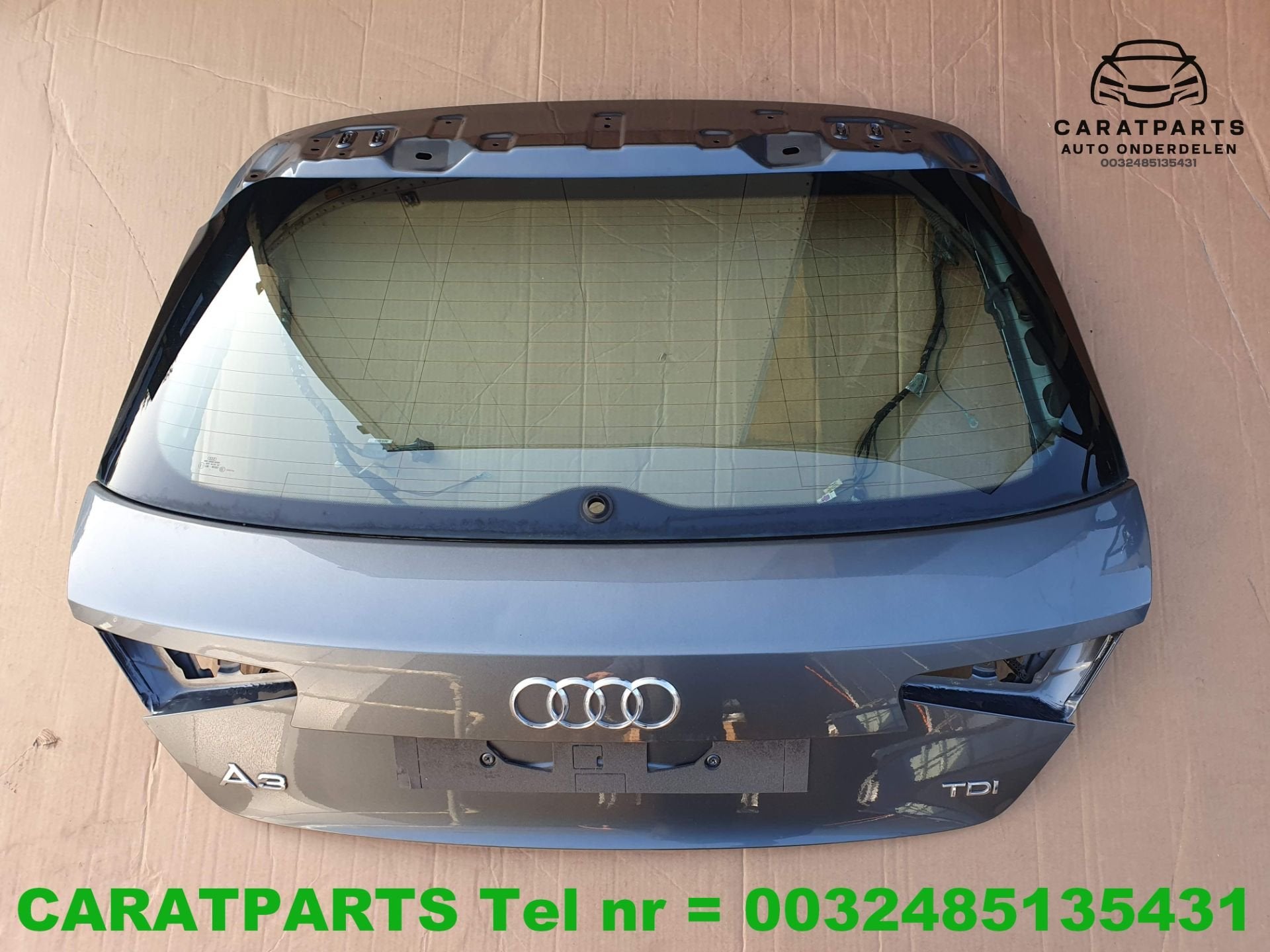 Achterklep Audi A3 kofferdeksel A3 8V hayon 8V3827025, Gebruikt, Deur, AUDI AG, Auto-Union-Strasse 1
85045  Ingolstadt, DE