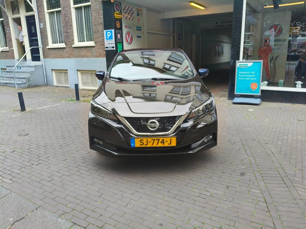 Nissan LEAF 2.ZERO EDITION 40 kWh, Auto's, Stof, Gebruikt, 150 pk, Zwart