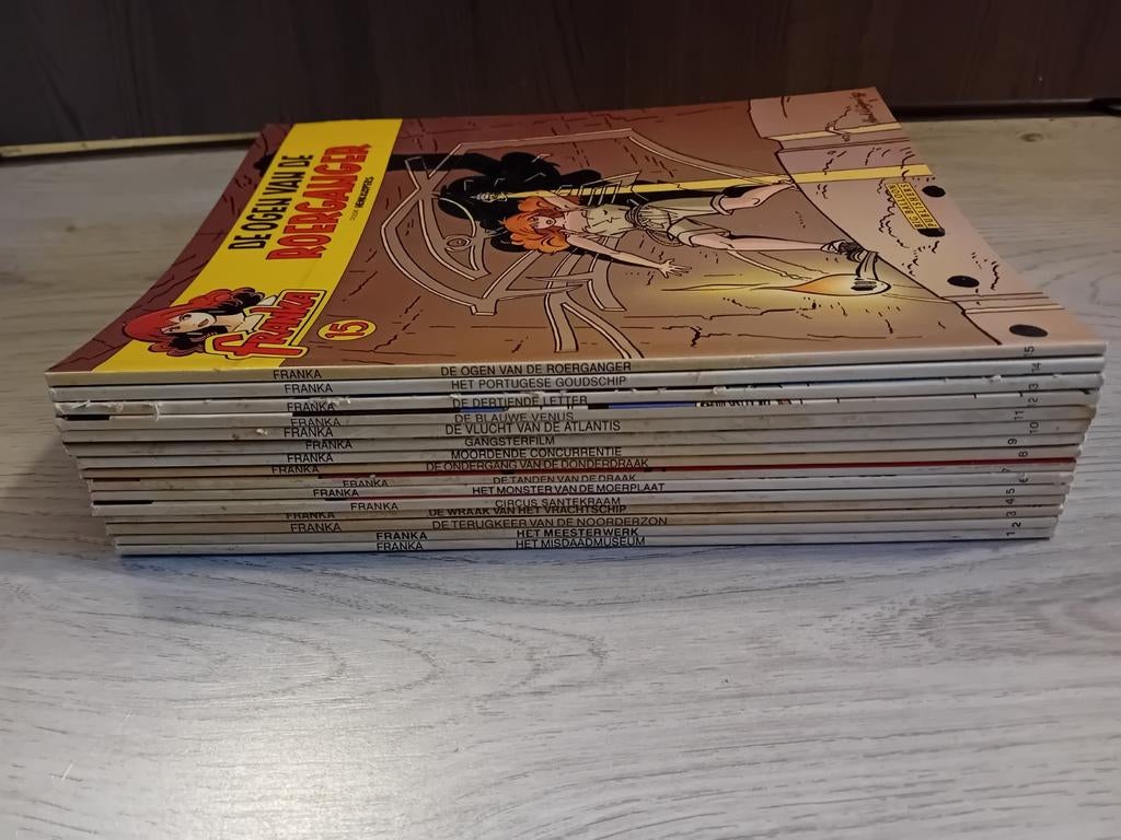 Franka Deel 1 t/m 15 - Henk Kuijpers, Boeken, Meerdere stripboeken, Ophalen of Verzenden, Zo goed als nieuw, Henk Kuijpers