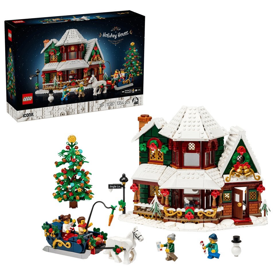lego 11387 winter kerst oma's huis kersthuis, Ophalen, Lego, Complete set, Nieuw