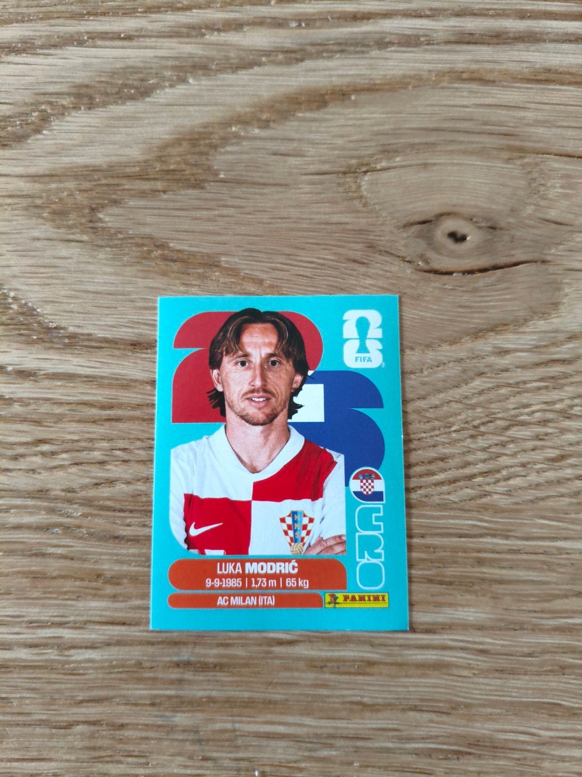 Luka Modric Panini FIFA wk 2026 sticker, Ophalen of Verzenden, Zo goed als nieuw, Buitenlandse clubs, Poster, Plaatje of Sticker