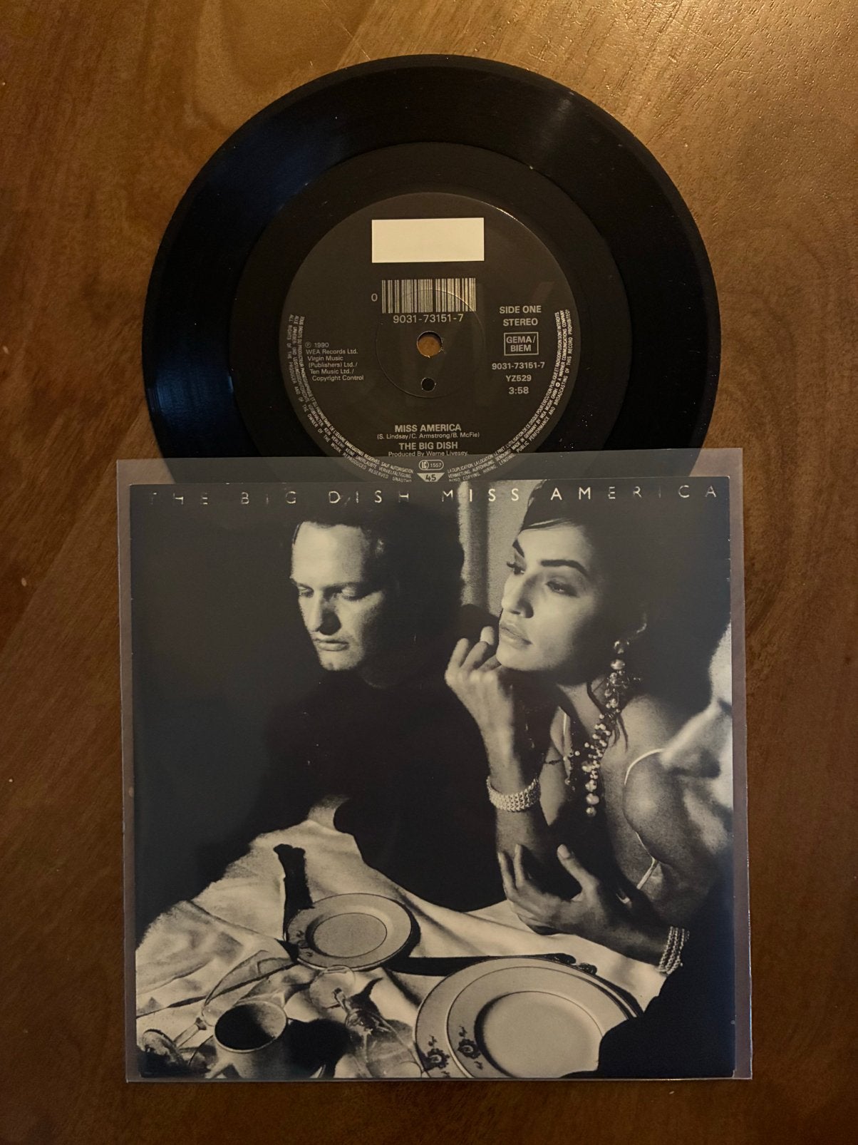 The Big Dish - Miss America, Ophalen of Verzenden, 7 inch